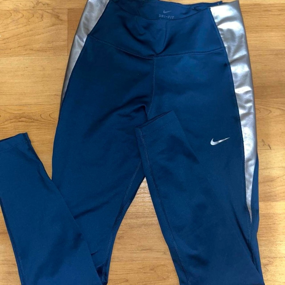 Nike Blue with Silver Accent sizeM
